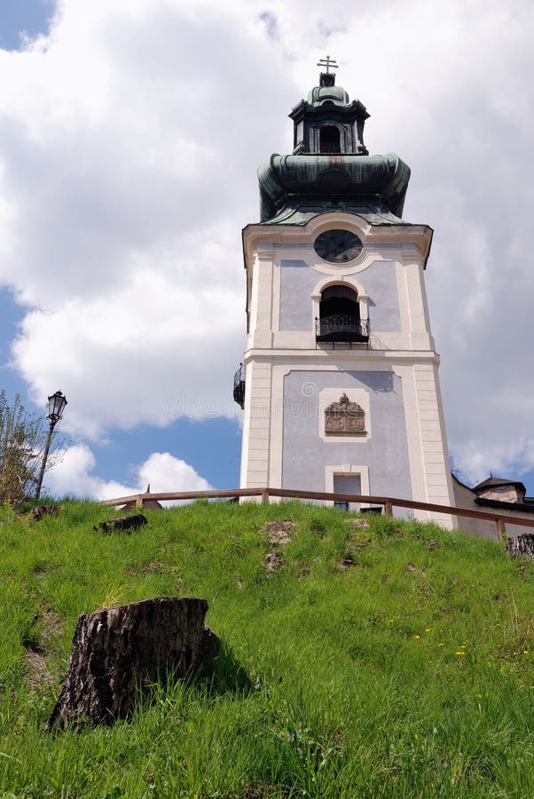 Starý hrad v létě Banská Štiavnica