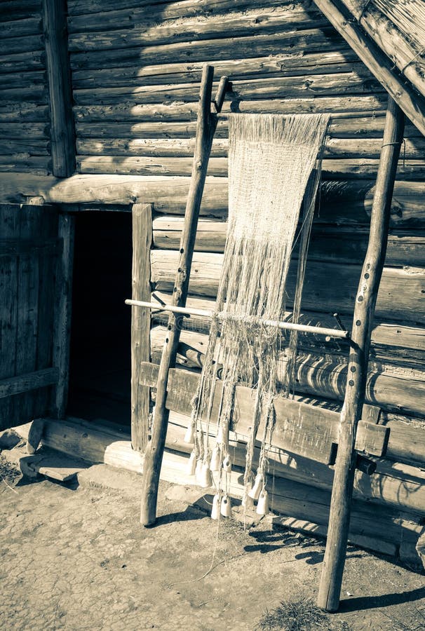 Old Celtic loom