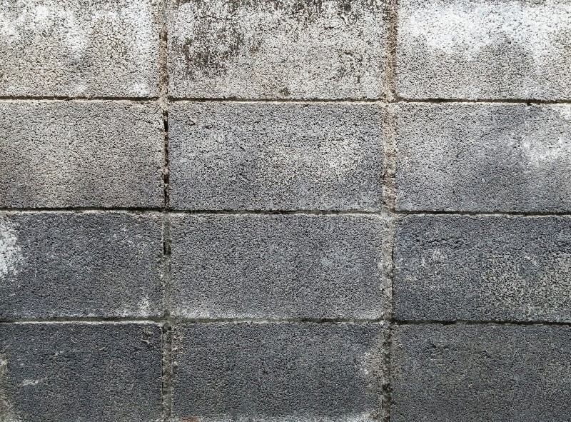 Old cement block wall stock image. Image of grey, construction - 46985449