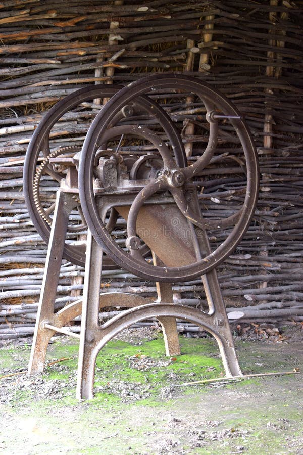 Old chaffcutter stock image. Image of chaff, trail, cutter 90787739