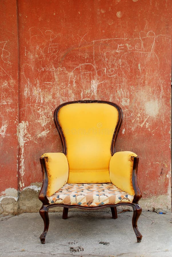 Old chair stock image. Image of isolate danger abstract 14633027