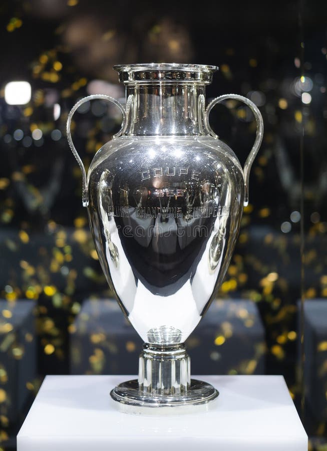 Uefa Champions League Trophy Coupe Des Stock Photo 1517530190