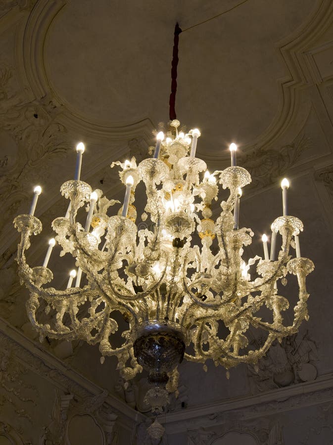 Old chandelier