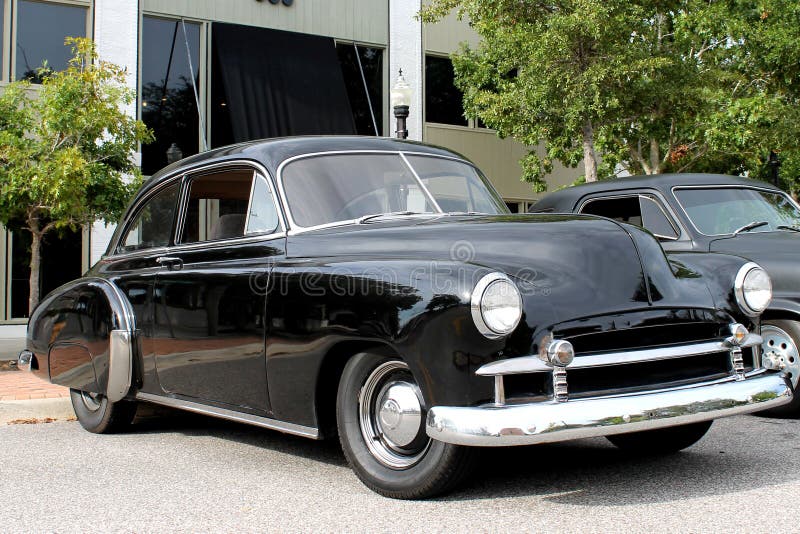 The old Chevrolet car