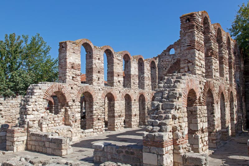 Old church in Nessebar, Bulgaria