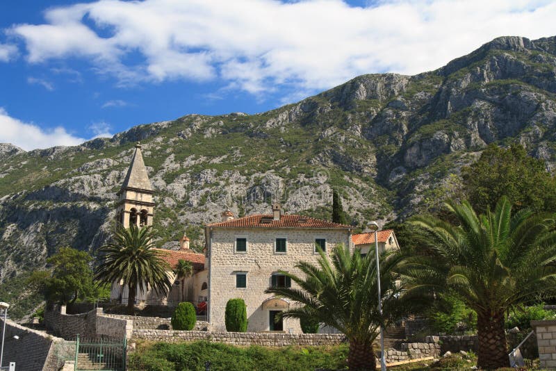 The old church of St. Matthew in Kotor, Montenegro