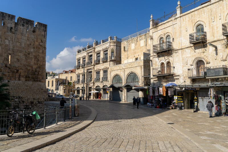 Jerusalem old city near Jaffa gate