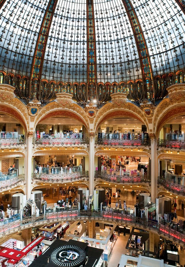 Old (classic) part of Galleries Lafayette