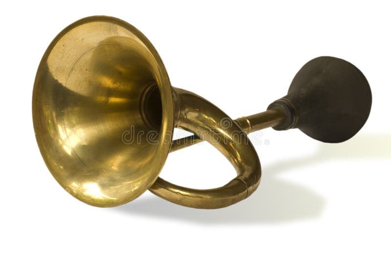 Claxon, horn stock photo. Image of klaxon, instrument 4187912