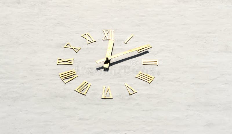 Old clock royalty free stock photography