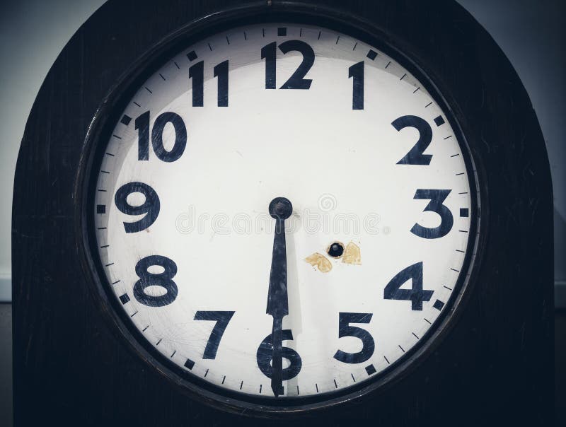 Old Clock Collection Vintage Décoration à domicile photographie stock libre de droits