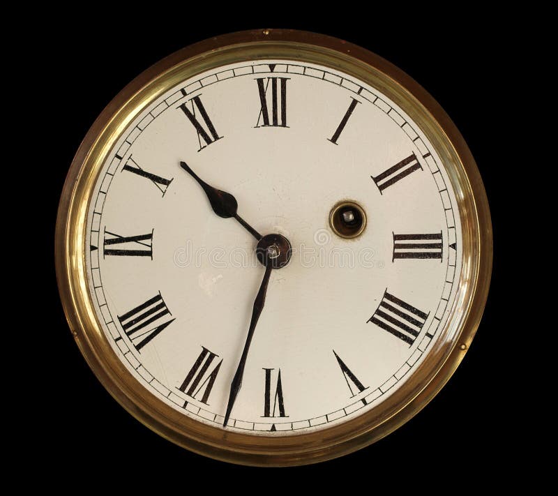 Old clock face