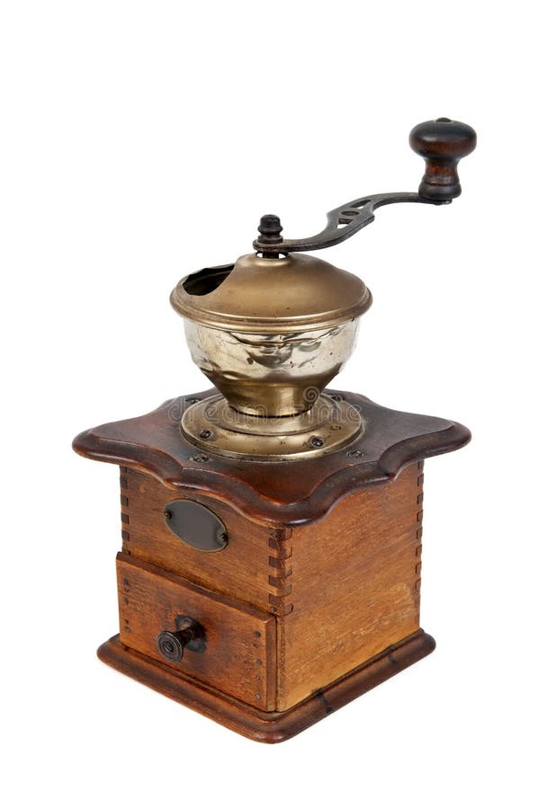 Old coffee grinder stock image. Image of antique, background 26634357