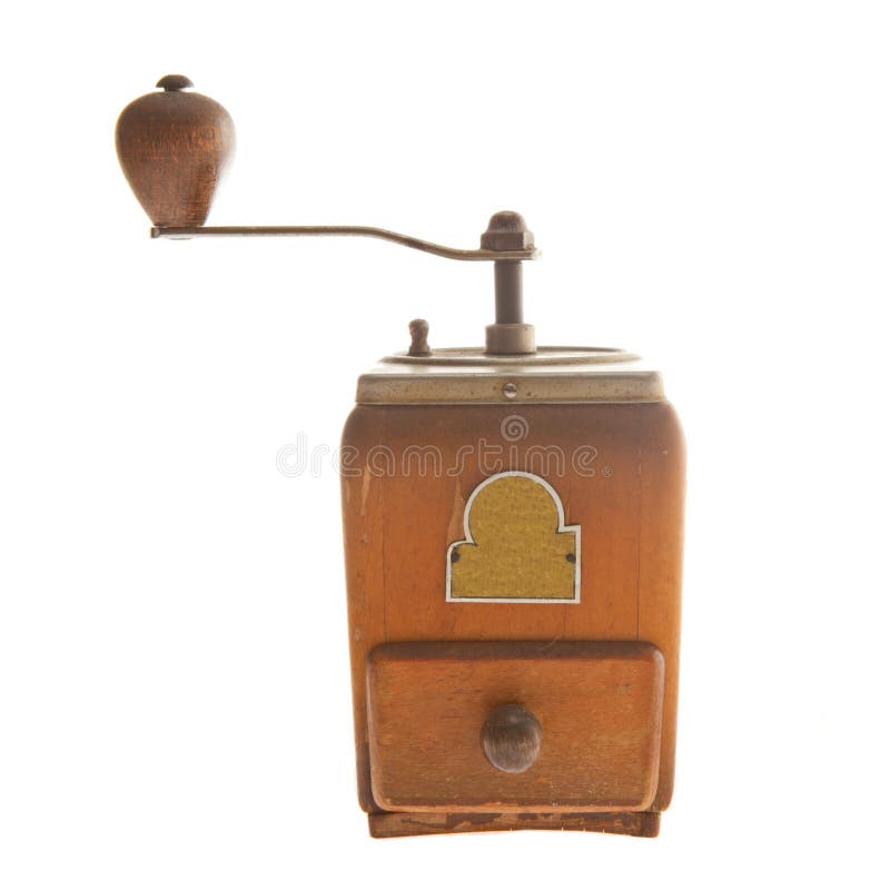 Old coffee grinder stock photo. Image of retro, boost 37804056