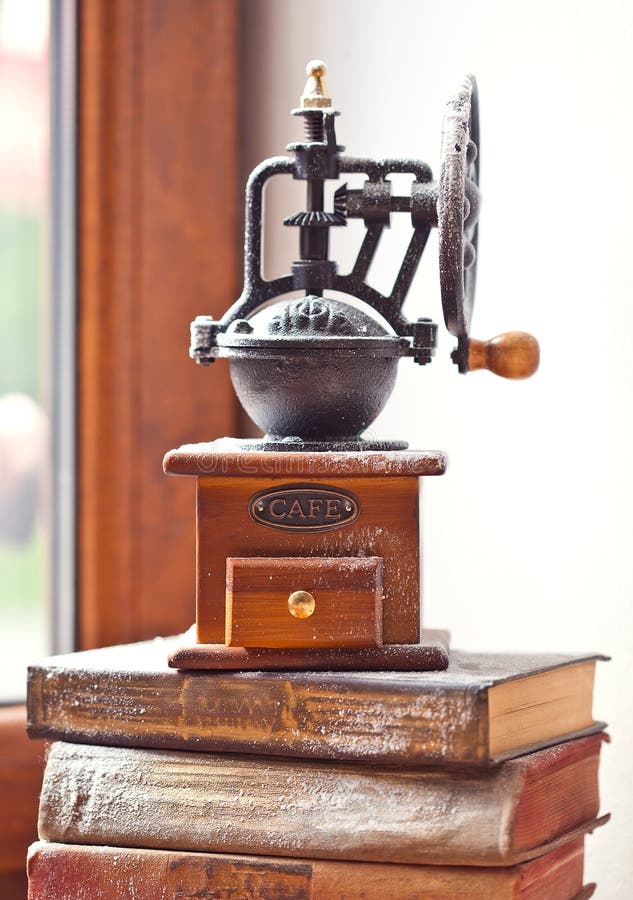 Old coffee grinder stock image. Image of antique, grind 32354619