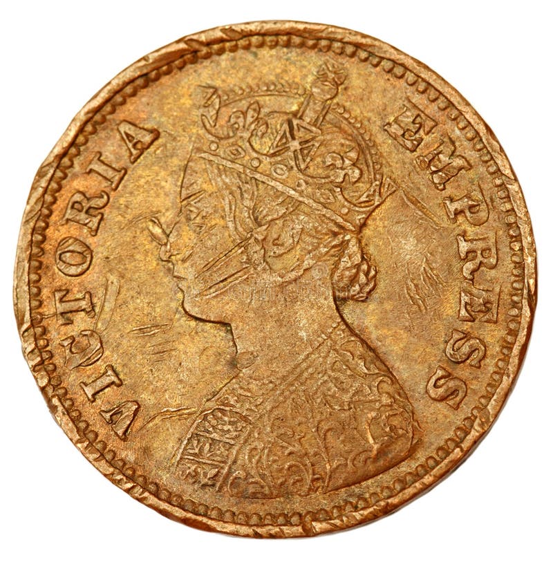 Old coin on India