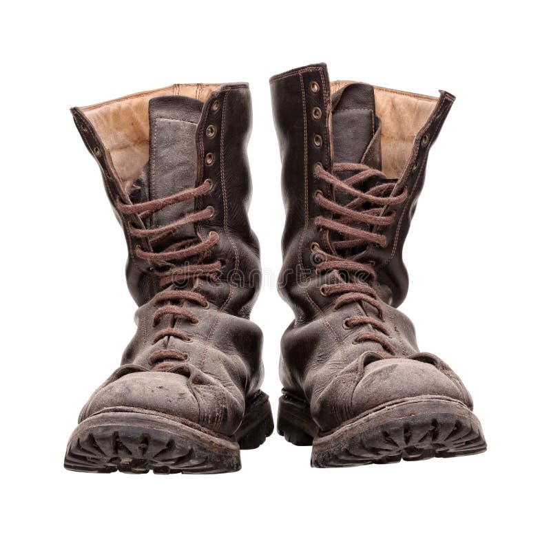 Combat boots stock image. Image of boot, dust, fashion - 28140599