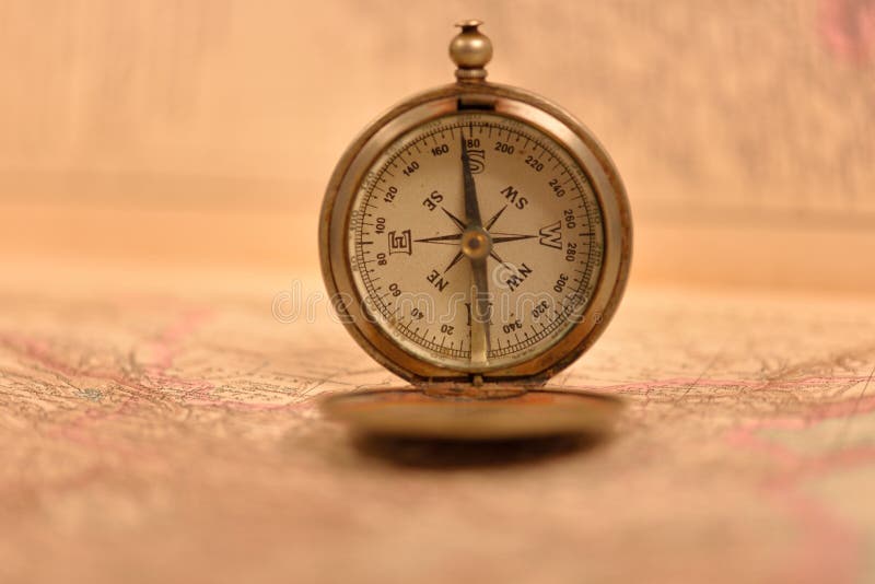 Old compass