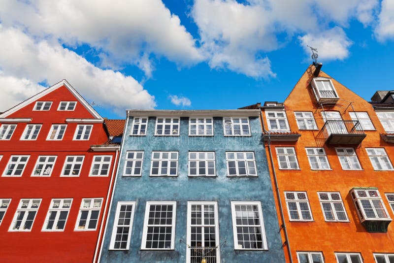 Old Copenhagen architecture royalty free stock images