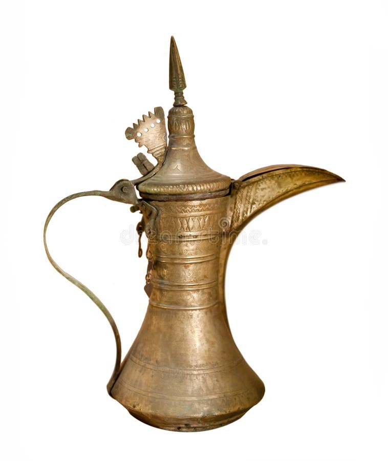 Old copper kettle