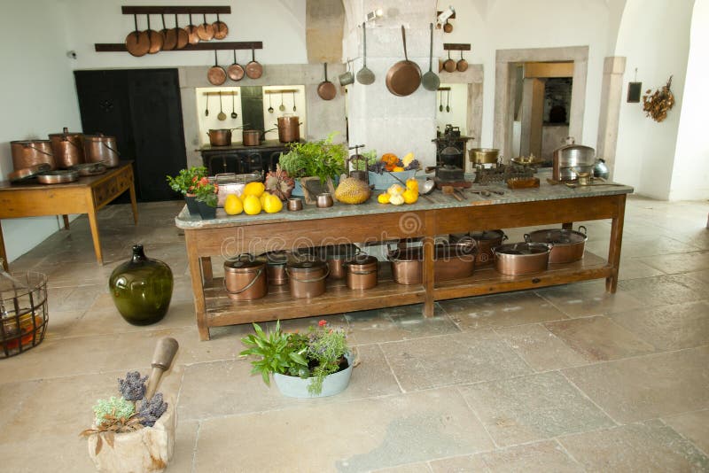 Old Copper Kitchen stock photo. Image of kitchen, market 98334026