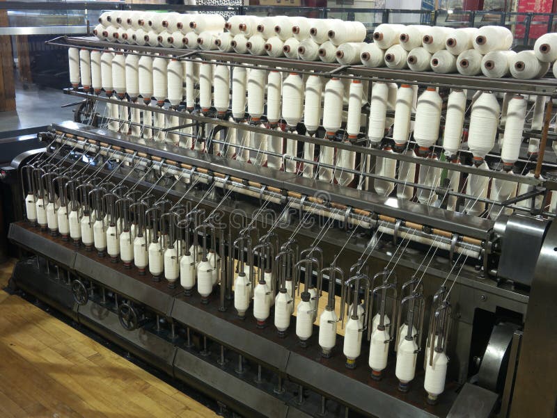 Old Cotton Machine editorial stock image. Image of automatic - 34333779