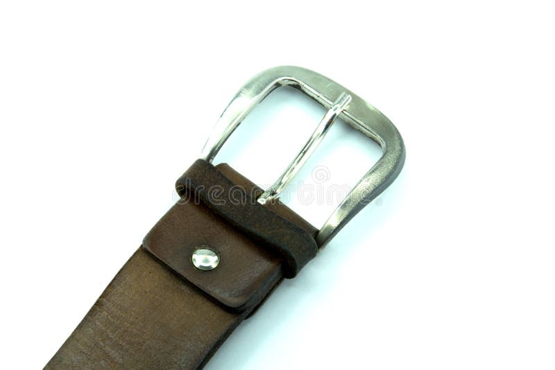 Old Cracked Rolled Up Brown Leather Belt Stock Photos - Free & Royalty ...