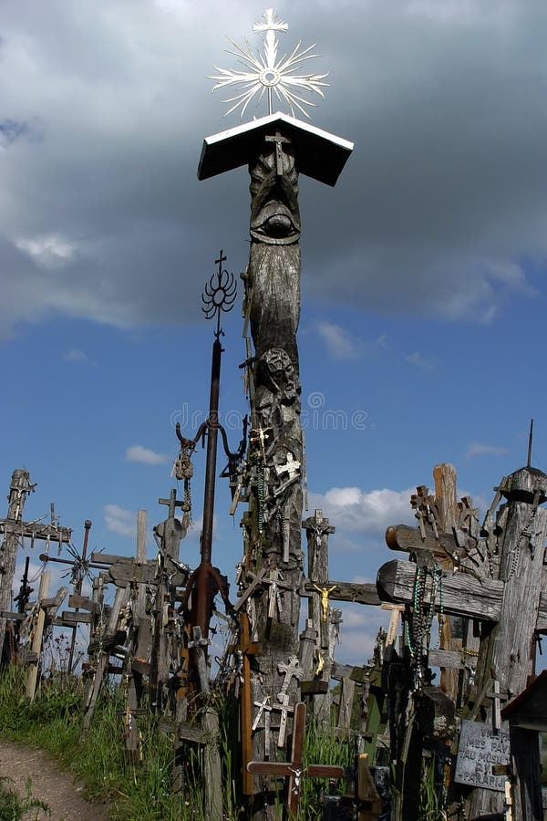 Old crosses