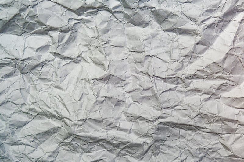 Old Crumpled Grey Graphite Paper Background, Blank with Copy Space