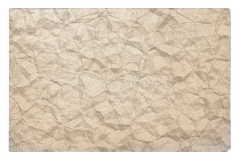 Old crumpled paper vector illustration