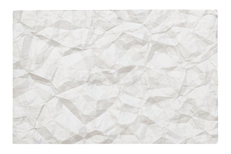 Old crumpled paper vector illustration