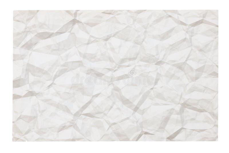 Old crumpled paper royalty free illustration