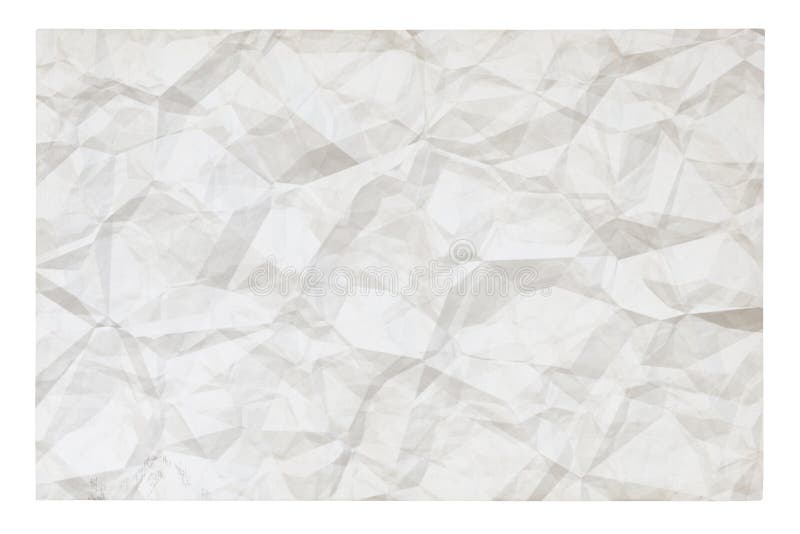 Old crumpled paper royalty free illustration