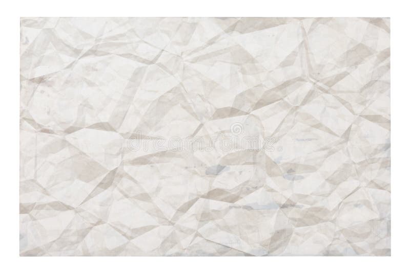 Old crumpled paper royalty free illustration