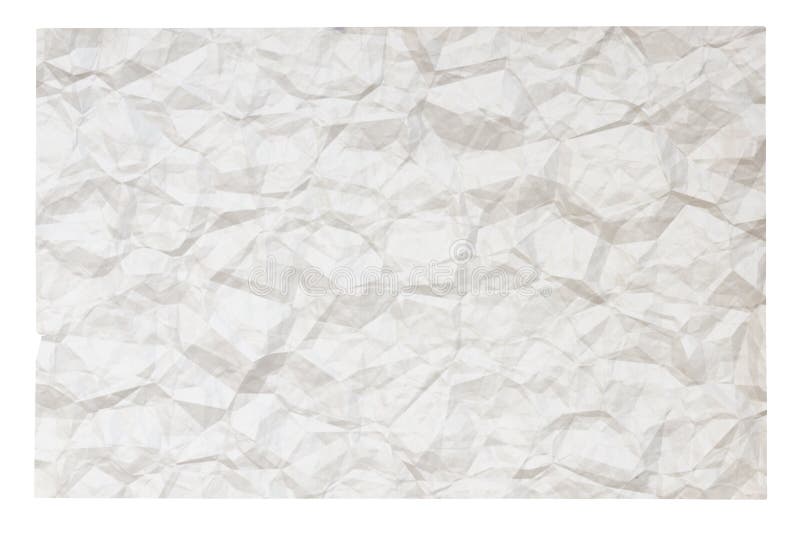 Old crumpled paper vector illustration