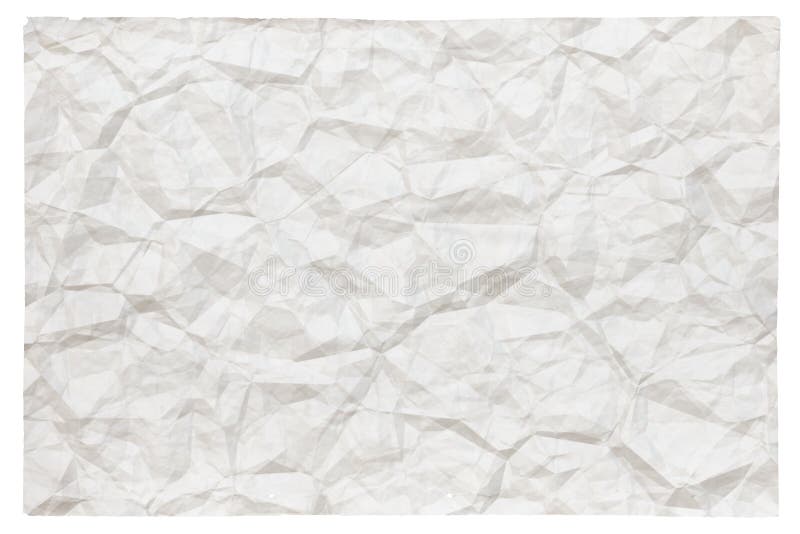 Old crumpled paper vector illustration