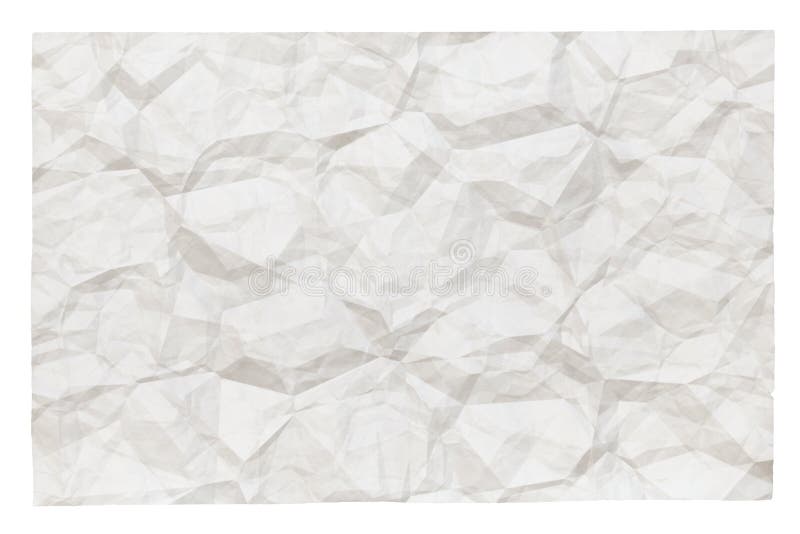 Old crumpled paper vector illustration