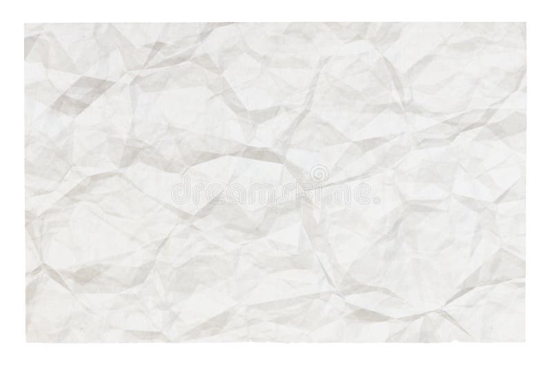 Old crumpled paper stock illustration