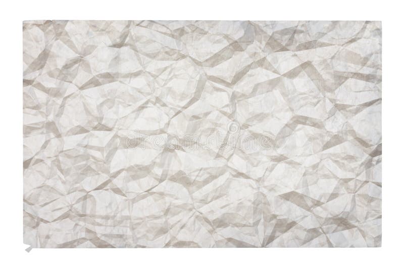 Old crumpled paper vector illustration