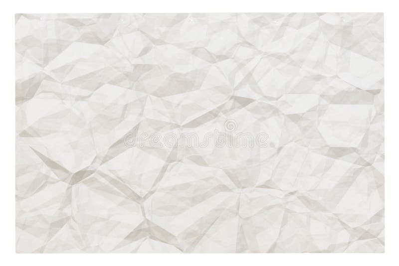 Old crumpled paper royalty free illustration