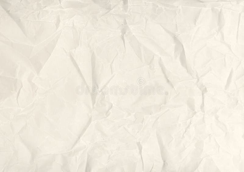 Old Crumpled Paper Texture Background Stock Photo - Image of beige ...