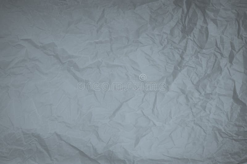 Old crumpled plain wrapping paper texture background stock photo