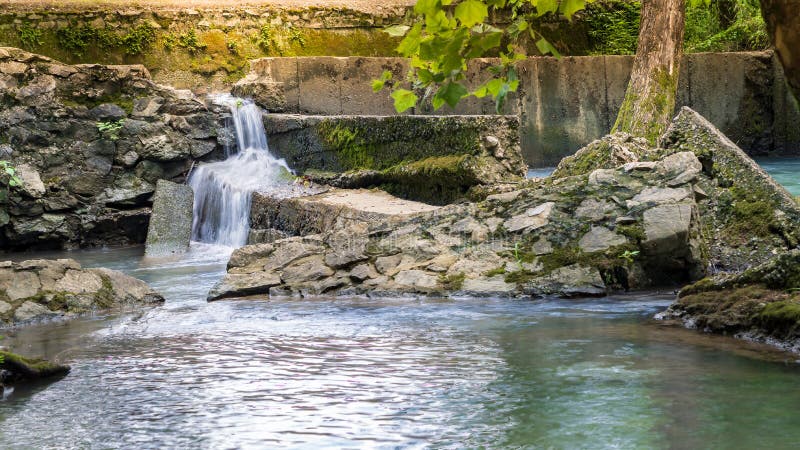 Old Dam at Sunset