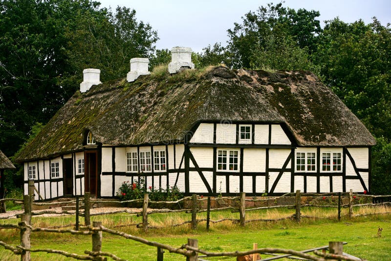 Old danish farm house