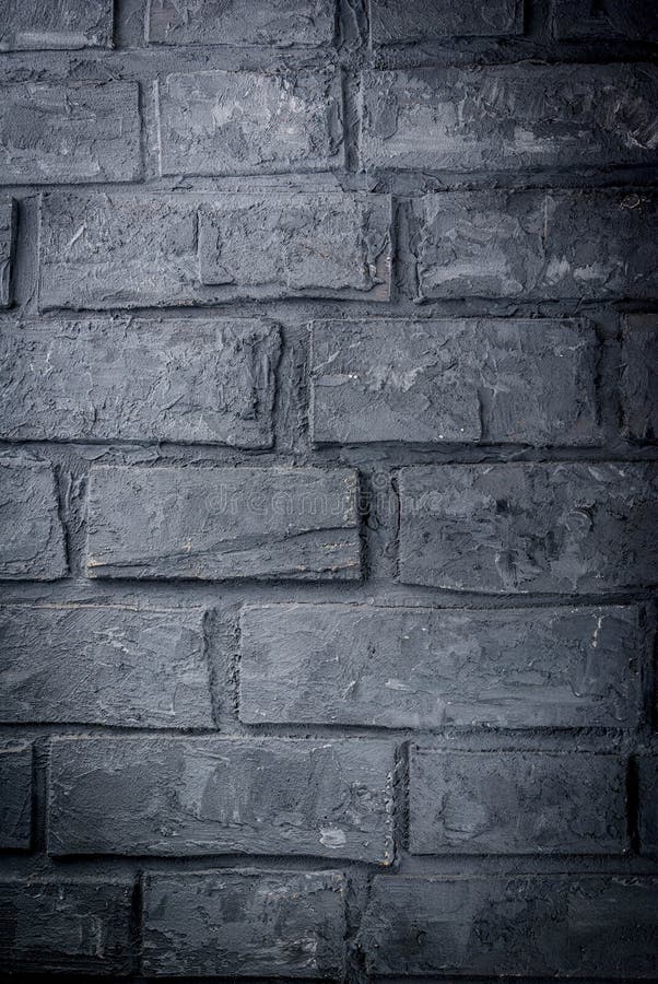 Old dark grey brick wall stock image. Image of masonry 116169961