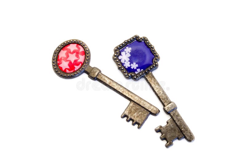 Old Decorative Keys stock photo. Image of privacy, door 75101094