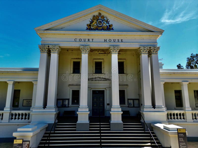 Old Deniliquin Courthouse Building Stock Photo Image of deniliquin