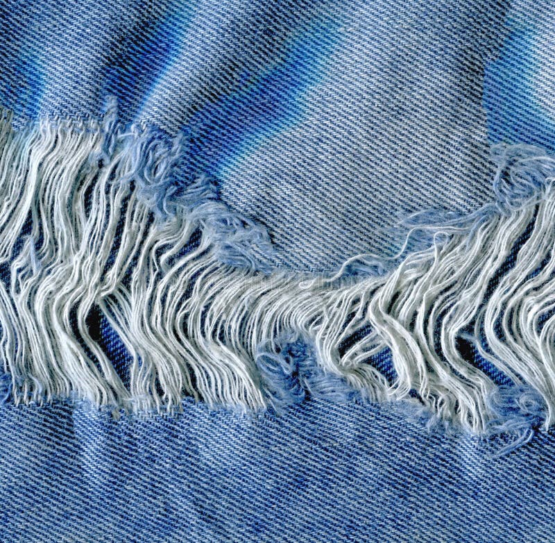 Jeans Torn Denim Texture. Denim Jeans Ripped Stock Photo - Image of ...