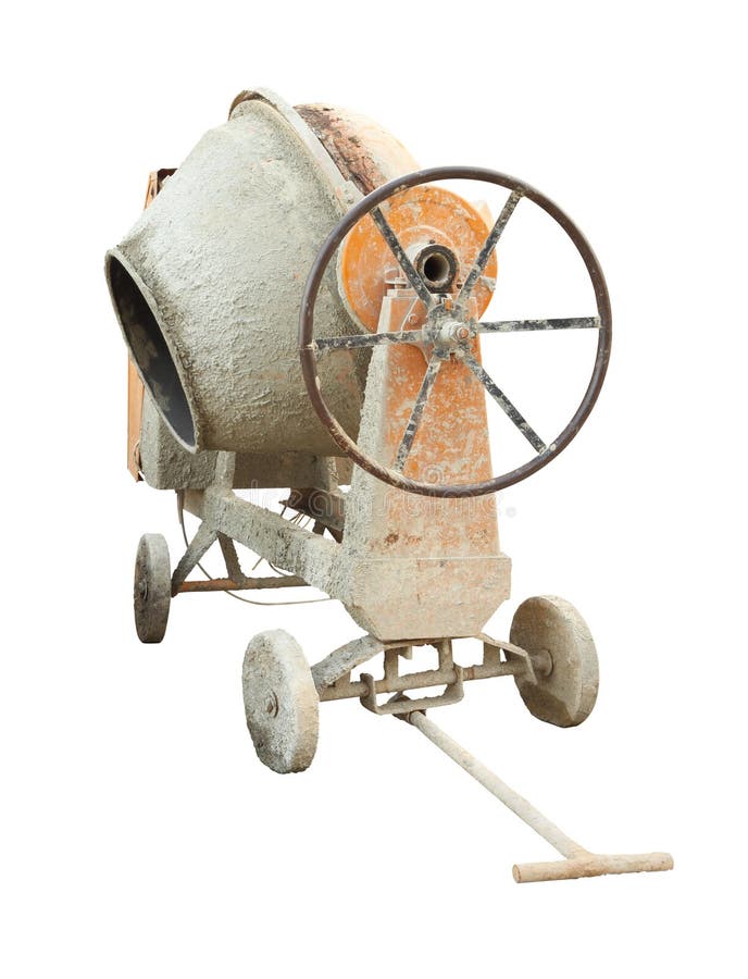 Old and Dirty Cement Mixer Machine Stock Photo Image of rust, drum
