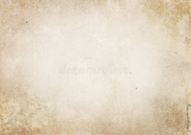Old Dirty Yellowed Paper Texture. Stock Photo Image of close, vintage